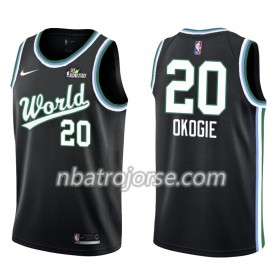 Män Minnesota Timberwolves Tröja Josh Okogie 20 Nike 2019 Rising Star Swingman